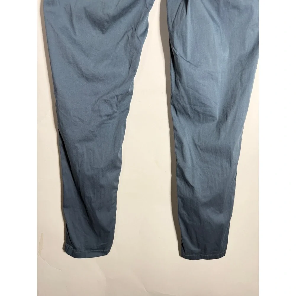 Birddogs Mens Khaki Pants Slate Blue Gray Stretch Chino 32x32 Slim Fit Casual